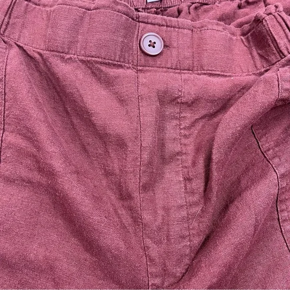 Two Pack Loft Linen Blend Shorts - Picture 4 of 12